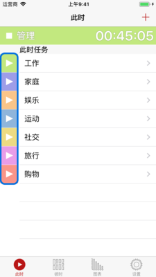 Record events directly against parent tasks