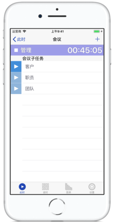 Showing Now View for the Work branch of the task list